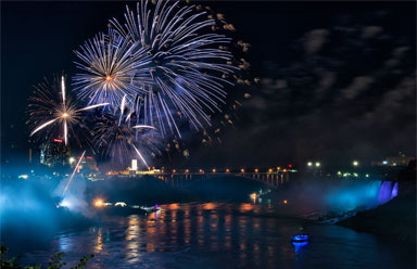 Fireworks Over Niagara Falls - Hotels in Niagara Falls