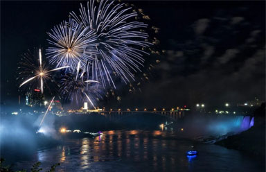 Fireworks Over Niagara Falls - Hotels in Niagara Falls