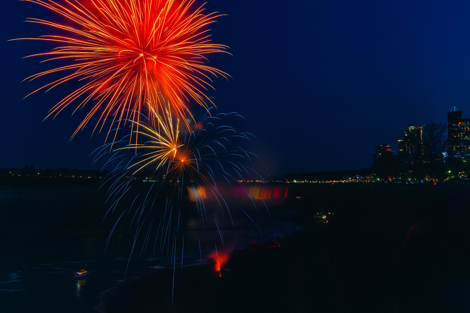Fireworks Over Niagara Falls - Hotels in Niagara Falls