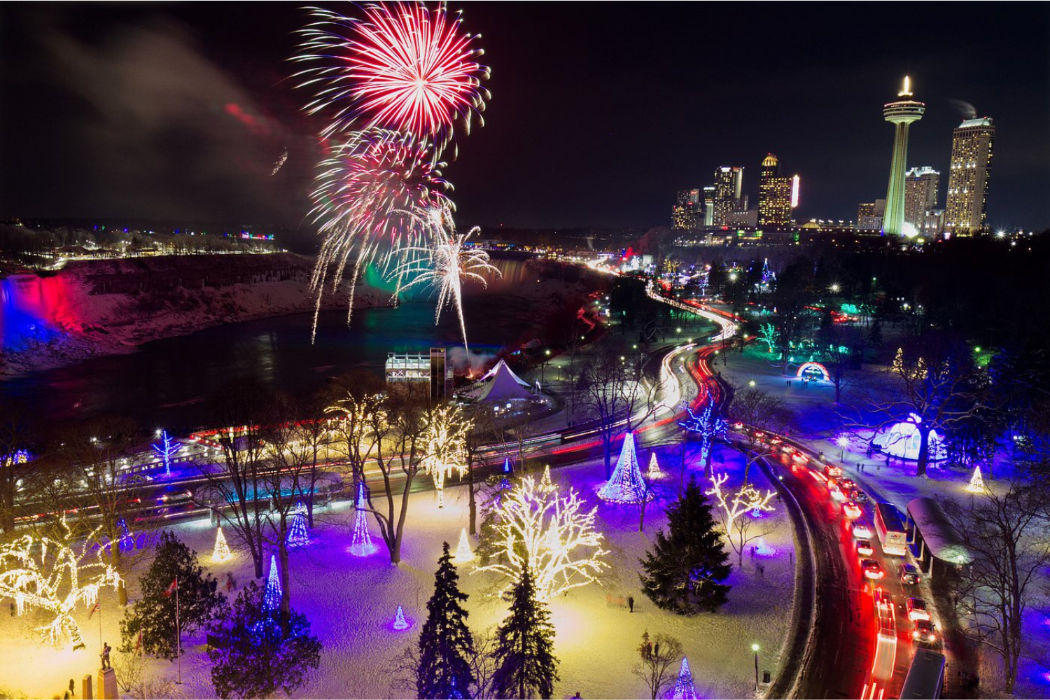 Winter Festival of Lights & Fireworks Series