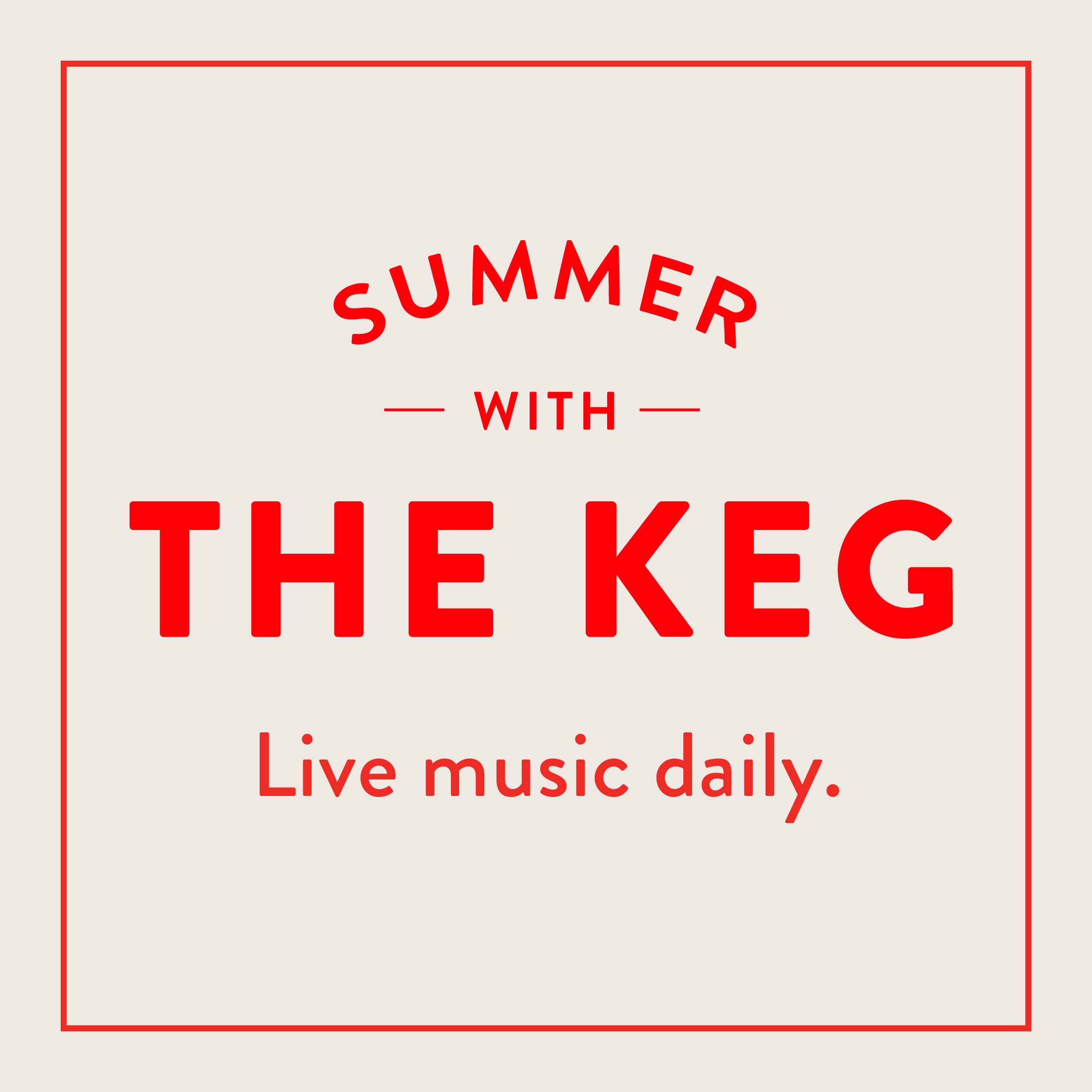 Summer with The Keg