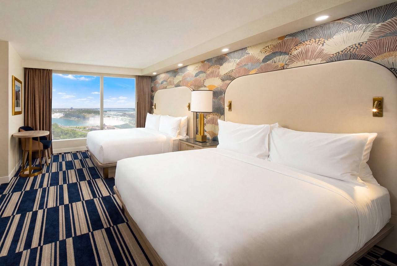 Luxury Fallsview hotel accommodations in Niagara Falls